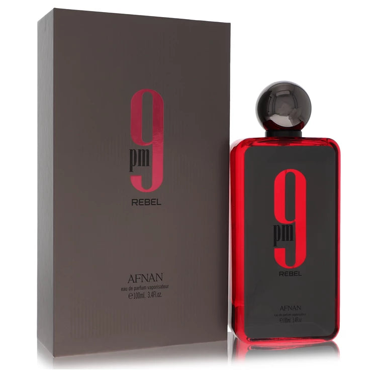 Afnan 9pm Rebel Eau De Parfum Spray (Unisex) By Afnan 3.4 oz Eau De Parfum Spray