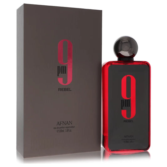Afnan 9pm Rebel Eau De Parfum Spray (Unisex) By Afnan 3.4 oz Eau De Parfum Spray