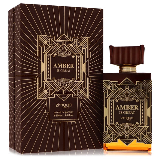 Afnan Amber Is Great Extrait De Parfum (Unisex) By Afnan 3.4 oz Extrait De Parfum