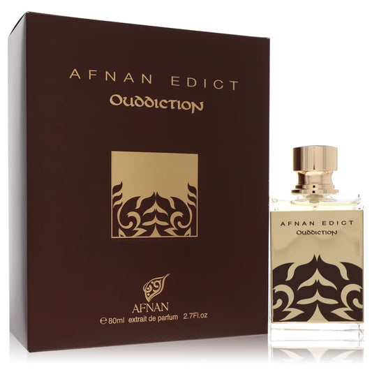 Afnan Edict Ouddiction Extrait De Parfum Spray (Unisex) By Afnan 2.7 oz Extrait De Parfum Spray