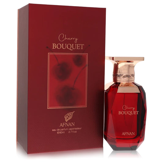 Afnan Cherry Bouquet Eau De Parfum Spray By Afnan 2.7 oz Eau De Parfum Spray
