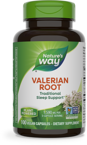 Nature'sWay - Valerian Root - 100 Veg Caps