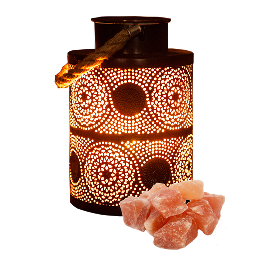 LA LUNA    Salt Lamps    LA LUNA    Salt Lamps    Agra Salt Lamp and Oil Warmer