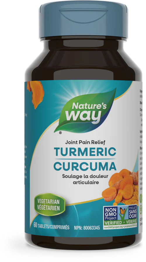 Nature's Way - Turmeric - 60 Veg Tabs