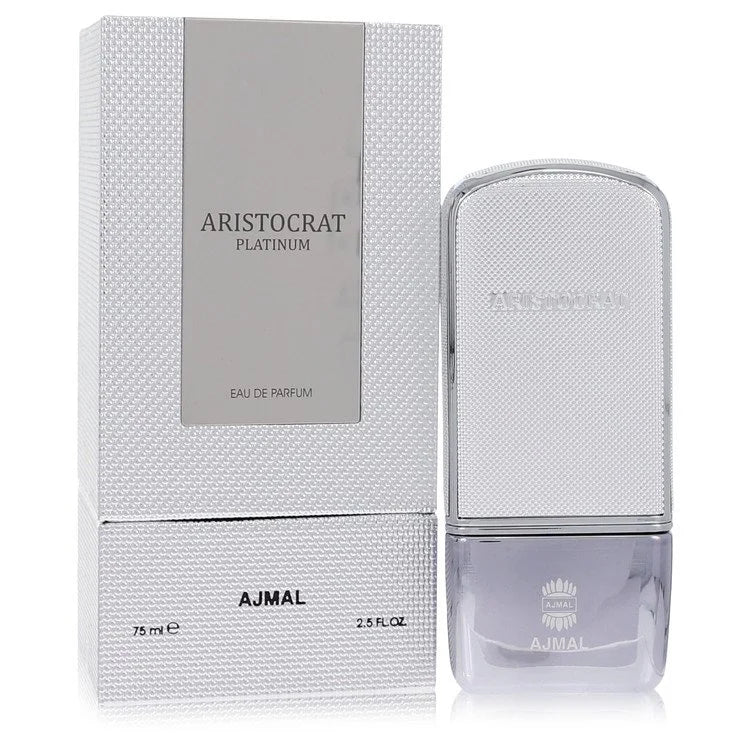 Ajmal Aristocrat Platinum Eau De Parfum Spray By Ajmal 2.5 oz Eau De Parfum Spray