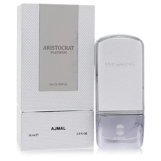 Ajmal Aristocrat Platinum Eau De Parfum Spray By Ajmal 2.5 oz Eau De Parfum Spray