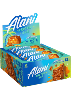 Alani Nu -  Protein Bar - Caramel Crunch 48g x 12