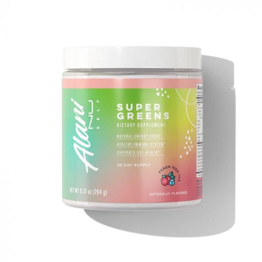 Alani Nu Super Greens - Peach Iced Tea 30 Servings