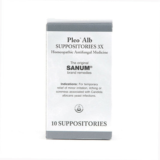 Pleo Sanum   Pleo Alb (Albicansan) Suppositories 3X   10 suppositories
