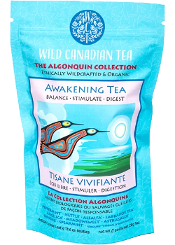 ALGONQUIN TEAS    Organic Artisan Loose Leaf Tea    ALGONQUIN TEAS    Organic Artisan Loose Leaf Tea    Org Awakening Tea 28g