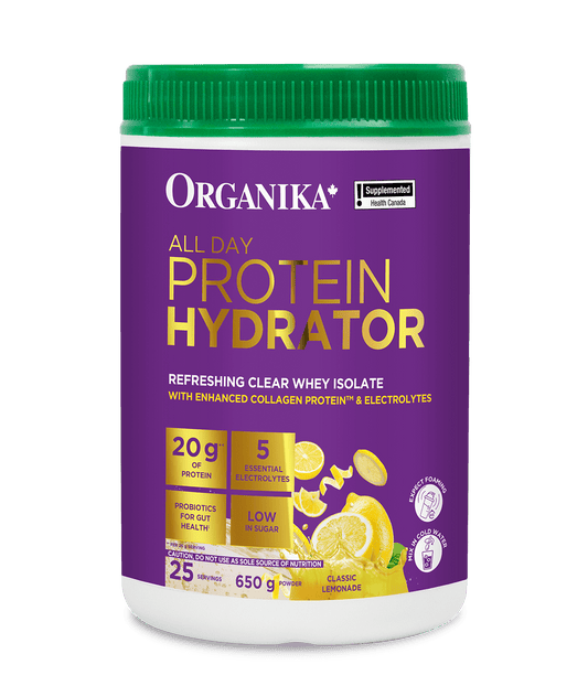 Organika   WHEY PROTEIN HYDRATOR LEMON 650G