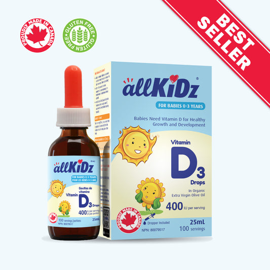 ALLKIDZ   Vitamin D3 (400IU), 25ml