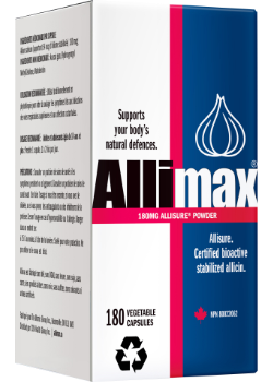 Allimax-180mg - 100% Stabilized Allicin 180 caps