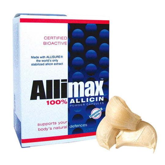 Allimax-180mg - 100% Stabilized Allicin 90 caps