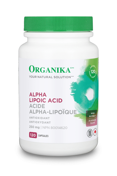 Organika   ALPHA LIPOIC ACID 250MG 120CAP