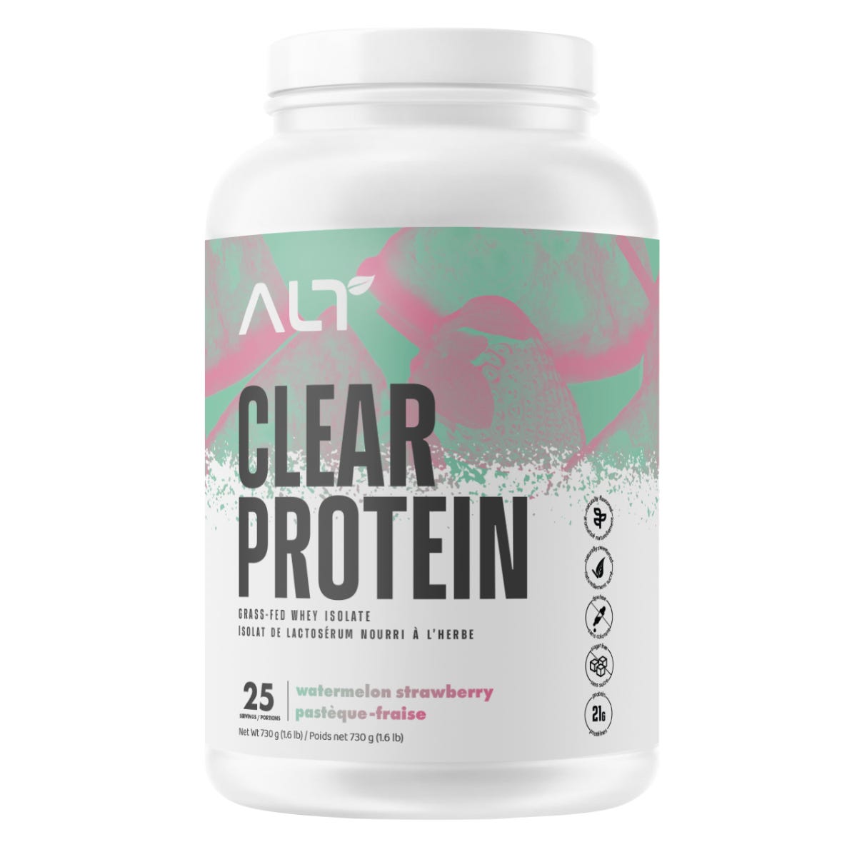 ALT   ALT Clear Whey Isolate Watermelon Strawberry 25 Servings
