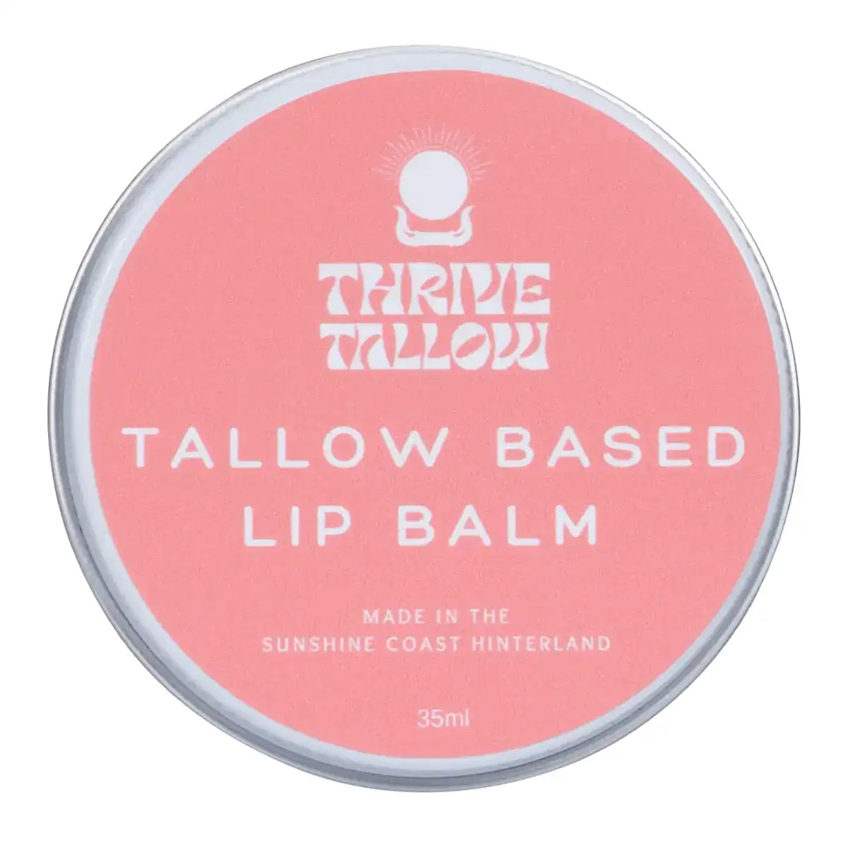 Thrive Tallow - Tallow Based Lip Balm - 6 x 35ml