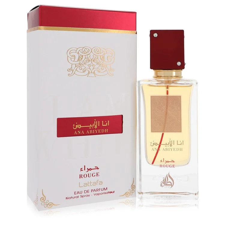 Ana Abiyedh I Am White Rouge Eau De Parfum Spray (Unisex) By Lattafa 2 oz Eau De Parfum Spray