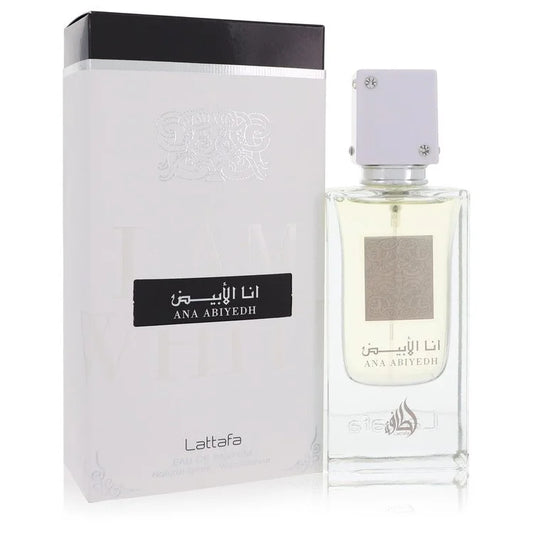 Ana Abiyedh I Am White Eau De Parfum Spray (Unisex) By Lattafa 2 oz Eau De Parfum Spray