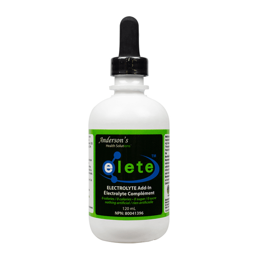 ANDERSON'S HEALTH SOLUTIONS    Elete Electrolyte Add-In 120mL