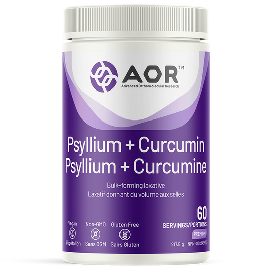 AOR   Psyllium + Curcumin 217.5g