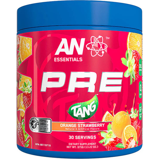 Applied Nutrition   Applied Nutrition Essential Pre-Workout Tang Orange Strawberry 30 Servings