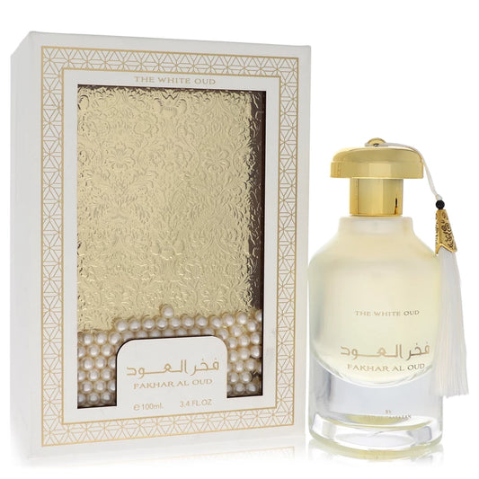 Ard Al Zaafaran Fakhar Al Oud The White Oud Eau De Parfum Spray (Unisex) By Al Zaafaran 3.4 oz Eau De Parfum Spray