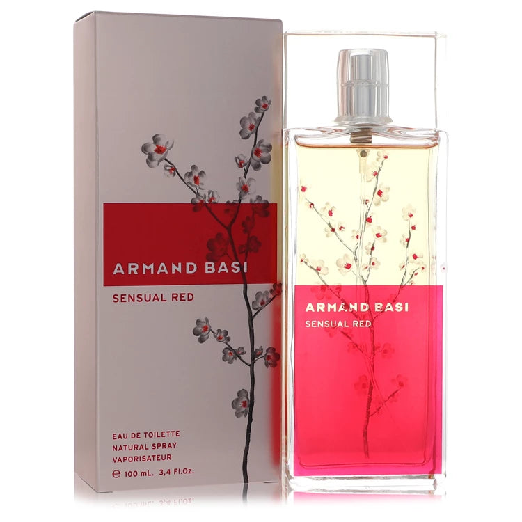Armand Basi Sensual Red Eau De Toilette Spray By Armand Basi 3.4 oz Eau De Toilette Spray