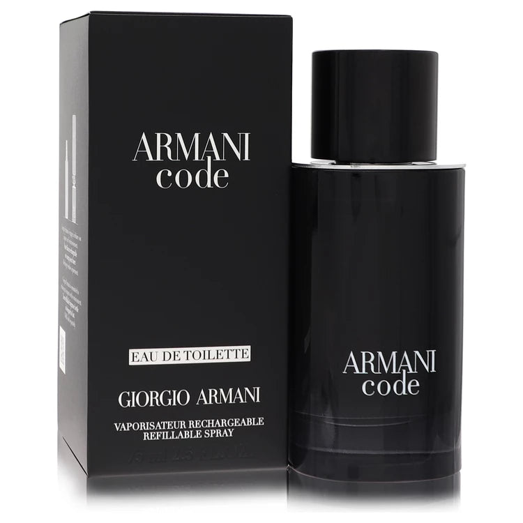 Giorgio Armani    Men    Armani Code    75 ml Eau De Toilette Spray Refillable