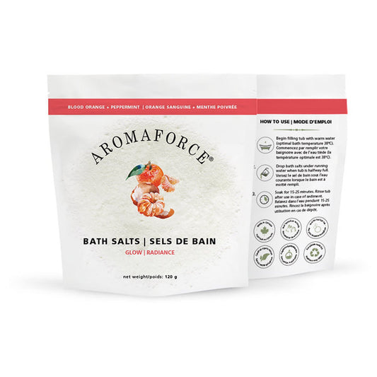 AROMAFORCE BATH SALT GLOW 120 G