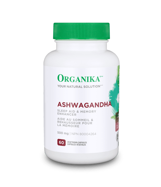 Organika   ASHWAGANDHA 500MG 60VCAP