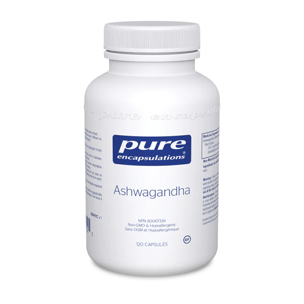 PURE ENCAPSULATIONS    Ashwagandha     120 caps 