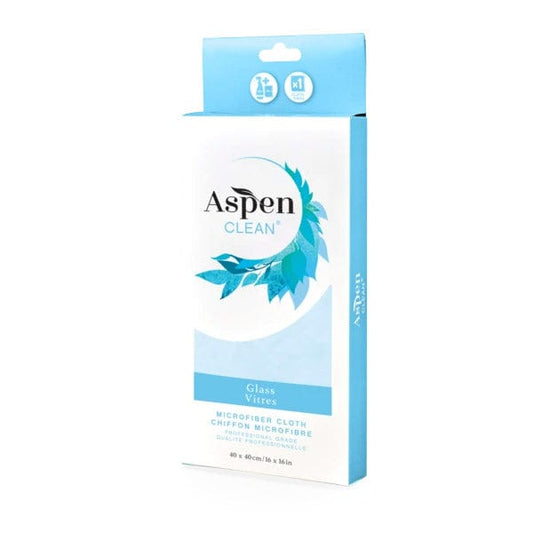 Aspen Clean   Microfiber Cloth   Glass Microfiber Cloth1CT