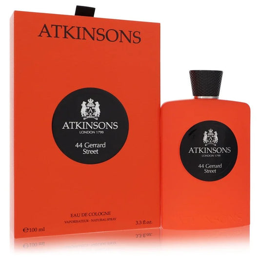 Atkinsons 44 Gerrard Street Eau De Cologne Spray (Unisex) By Atkinsons 3.3 oz Eau De Cologne Spray