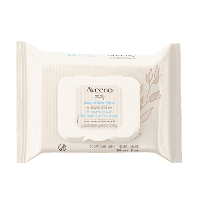 AVEENO BABY WIPES SENSITIVE SKIN 25