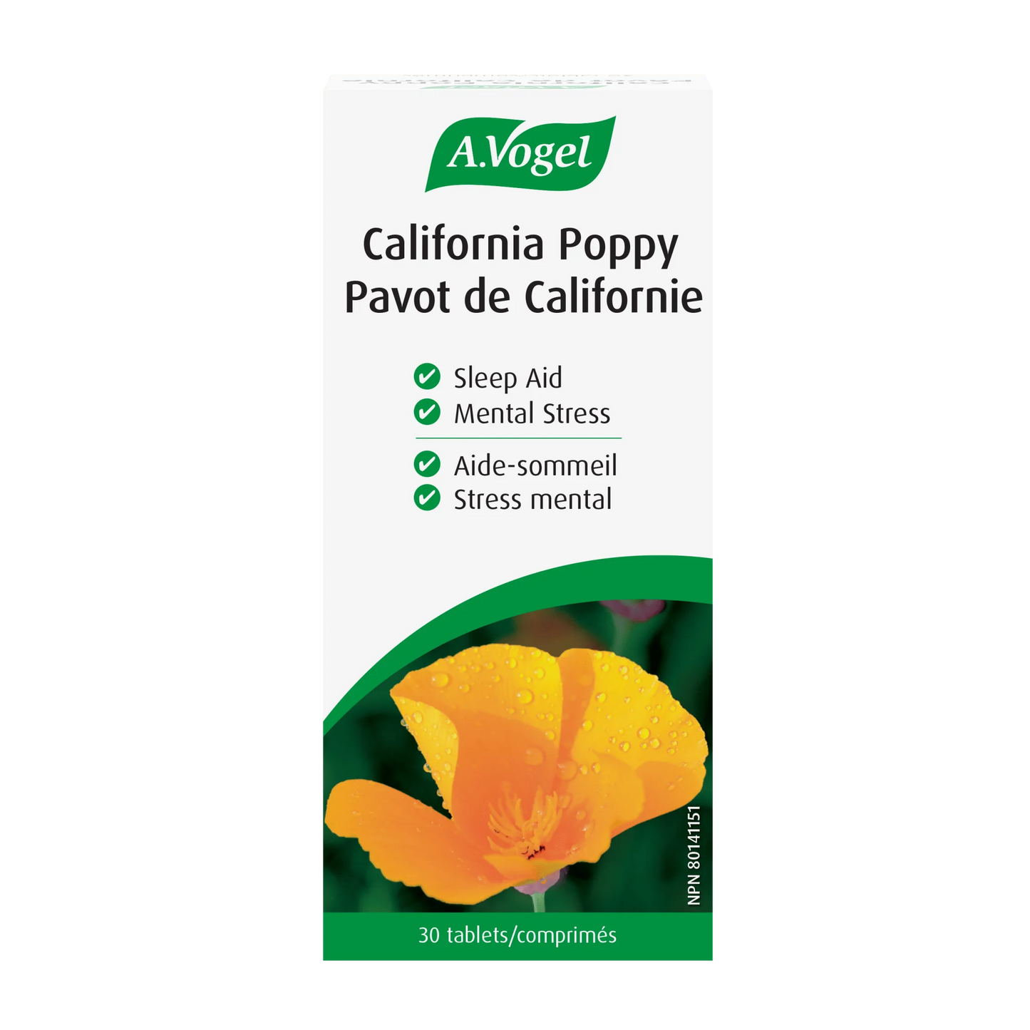 A.Vogel California Poppy - 30 tablets