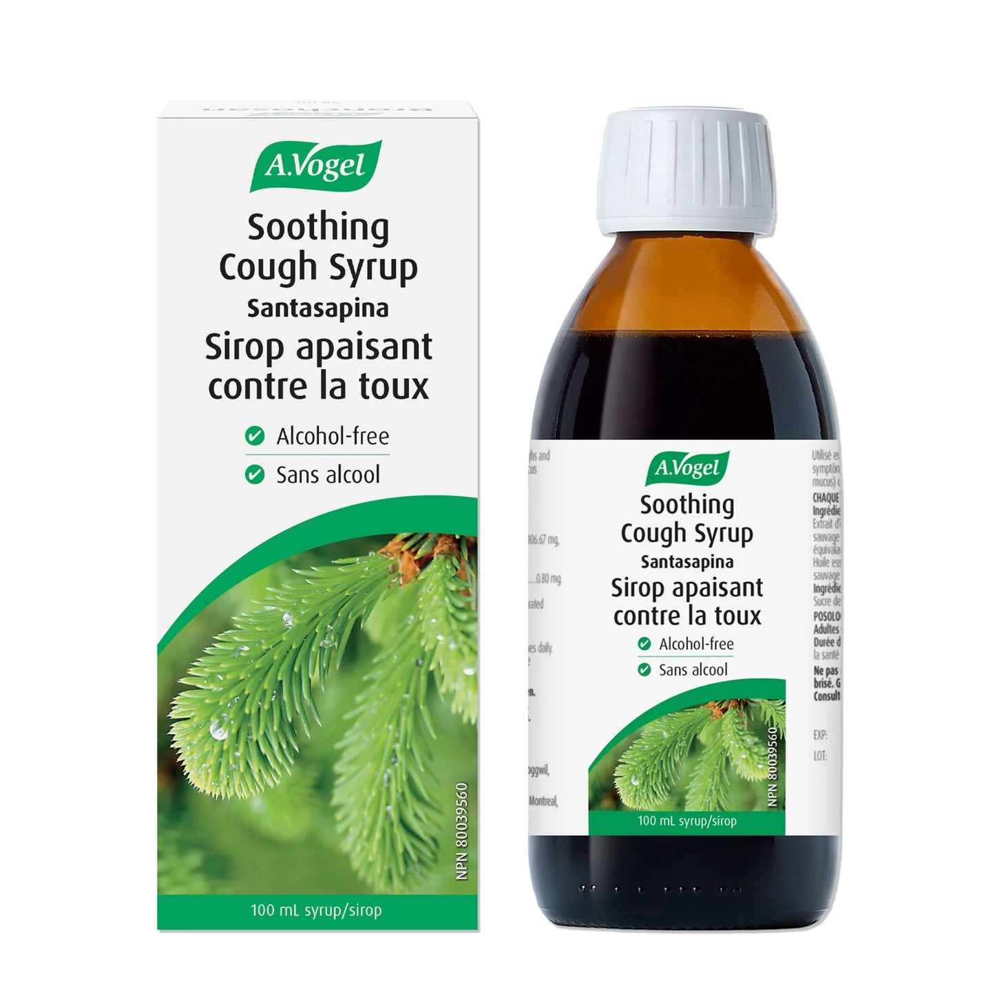 A. Vogel - SOOTHING COUGH SYRUP - Santasapina - 100 ML