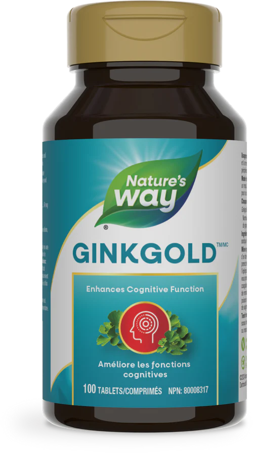 Nature's Way - Ginkgold® 60 mg - 100 Tabs