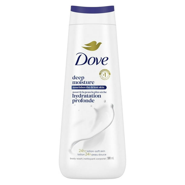 DOVE BODY WASH DEEP MOISTURE 591ML