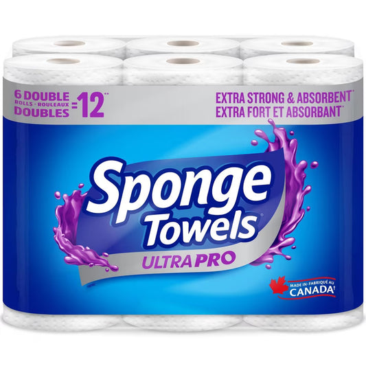 SPONGETOWELS ULTRA PRO CHOOSE A SIZE DOUBLE 3 pack of 8