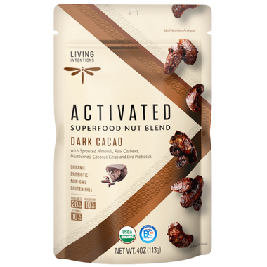 Living Intentions_Superfood Nut Blends - Dark Cacao, w/Live Cultures_113g