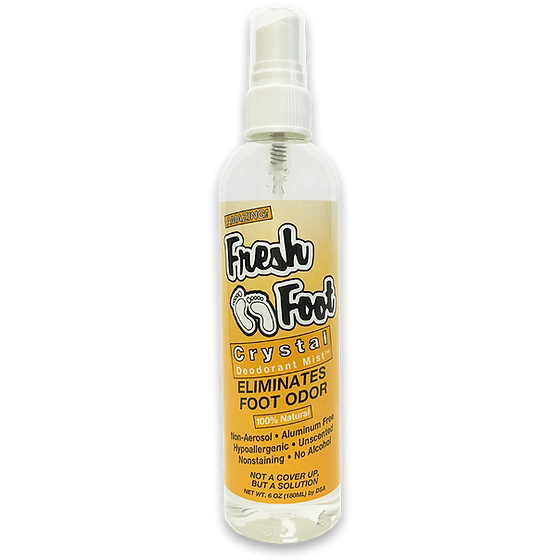 DEODORANT STONES OF AMERICA    Fresh Foot Crystal Deod Mist 180mL
