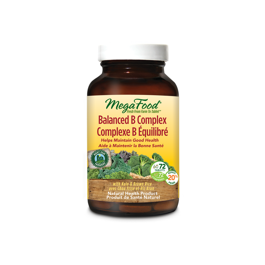 MegaFood_Balanced B Complex_72 tabs