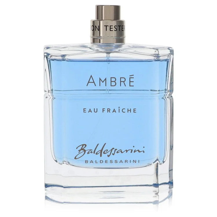 Baldessarini Ambre Eau Fraiche Eau De Toilette Spray (Tester) By Hugo Boss 3 oz Eau De Toilette Spray