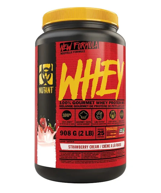 MUTANT    MUTANT® WHEY    Strawberry Cream908 g (2 lbs)