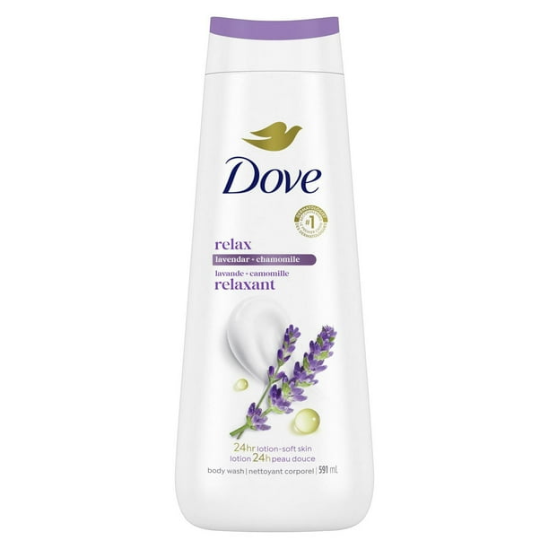 DOVE BODY WASH RELAXING LAVENDER 591ML