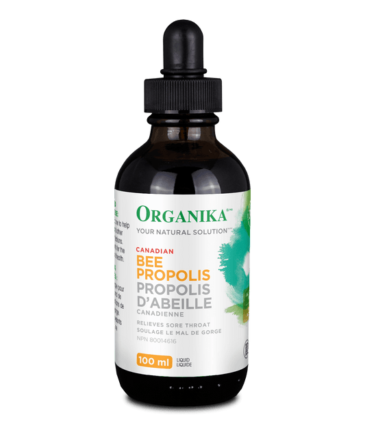 Organika   BEE PROPOLIS LIQUID ALCOHOL FREE DROPPER 100ML