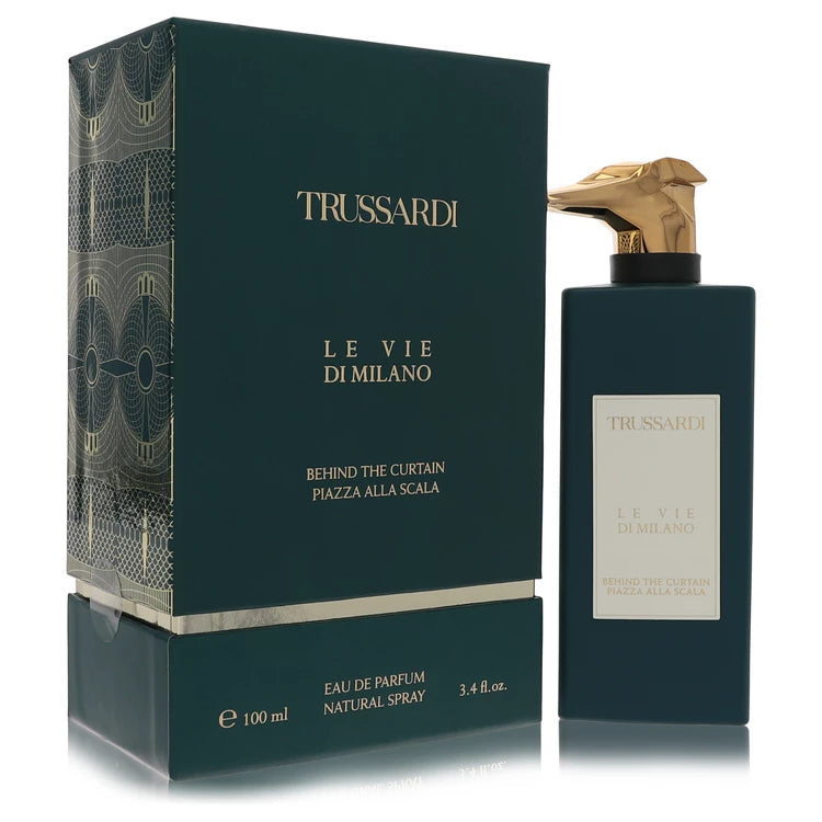Behind The Curtain Plazza Alla Scala Eau De Parfum Spray (Unisex) By Trussardi 3.4 oz Eau De Parfum Spray