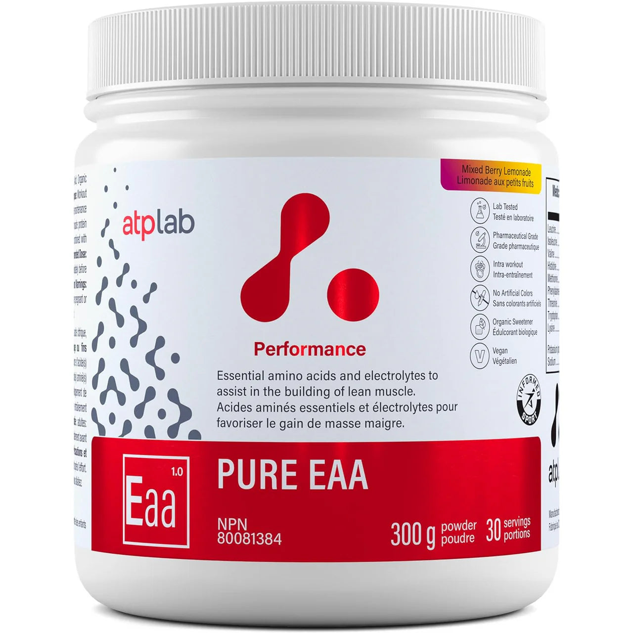 ATP   Pure Eaa Mixed Berry Lemonade   300g