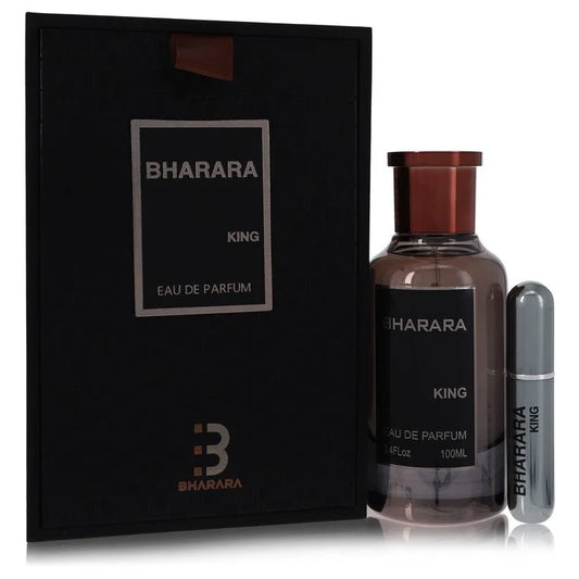 Bharara King Eau De Parfum Spray + Refillable Travel Spray By Bharara Beauty 3.4 oz Eau De Parfum Spray + Refillable Travel Spray